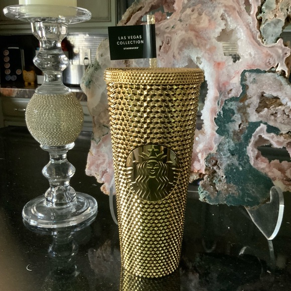 Starbucks Collectible Gold tumbler Las Vegas Limited Edition - Picture 7 of 7